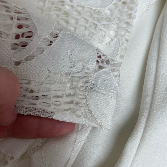 Nookie Lady Lace Midi Dress in White Medium - Picture 14 of 14